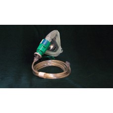 Набор маска - регулируемый клапан Вентури Eco Silente для взрослых с кислородной трубкой
