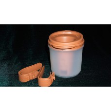 Чашка Provale коричневая/прозрачная с дозатором 10 мл.